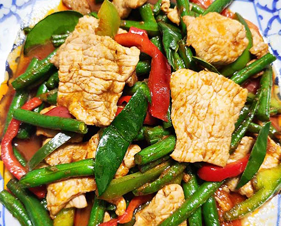 Image: Green Bean Prik Khing